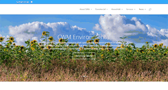 Desktop Screenshot of cwmenvironmental.co.uk